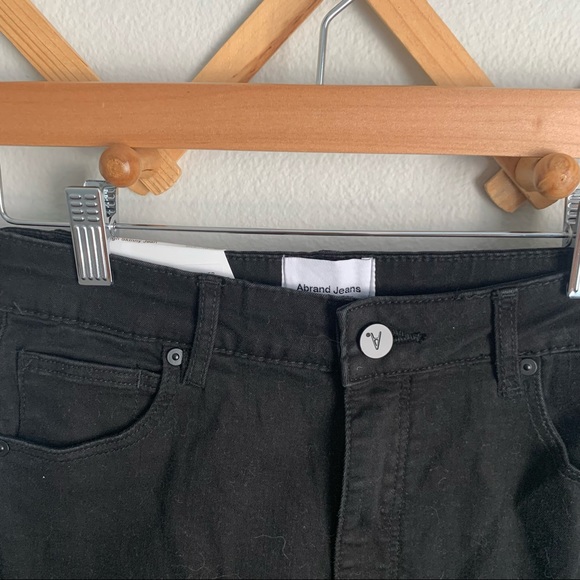 NWT Abrand Black Magic High Skinny Ankle Jeans - Picture 3 of 6